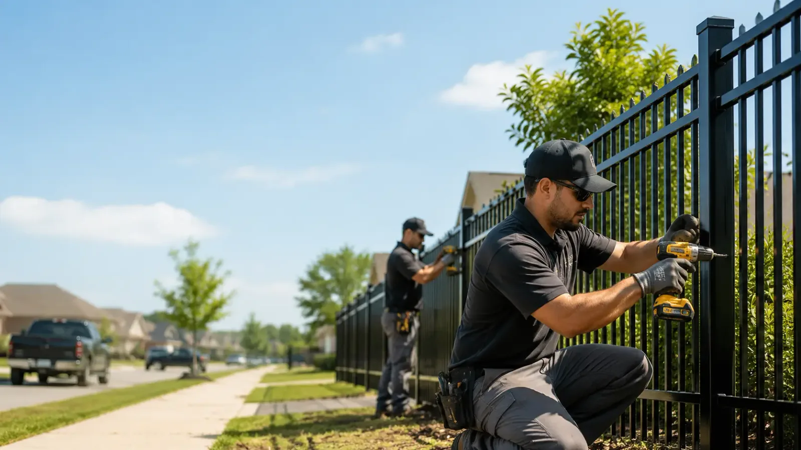 Metal Fence Installation in Keatchie, LA